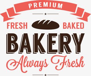 烘焙店精致LOGO免抠