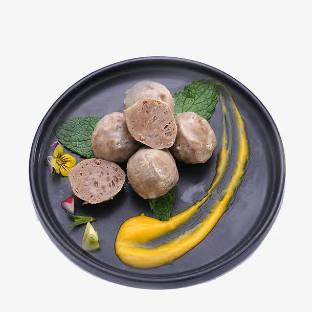 美味牛丸免抠