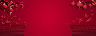 红色喜庆背景图高清