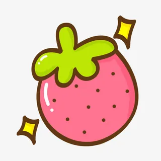 卡通草莓图片免抠