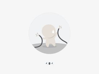 扁平化404页面免抠