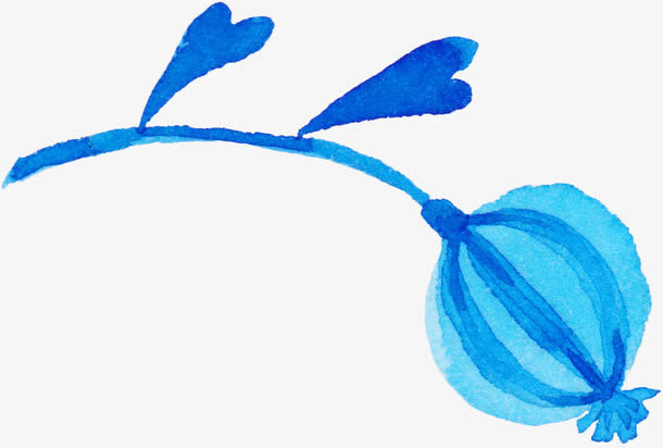 手绘花免抠