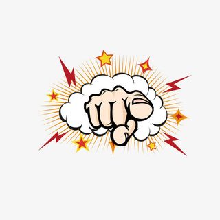 插图波谱手势免抠