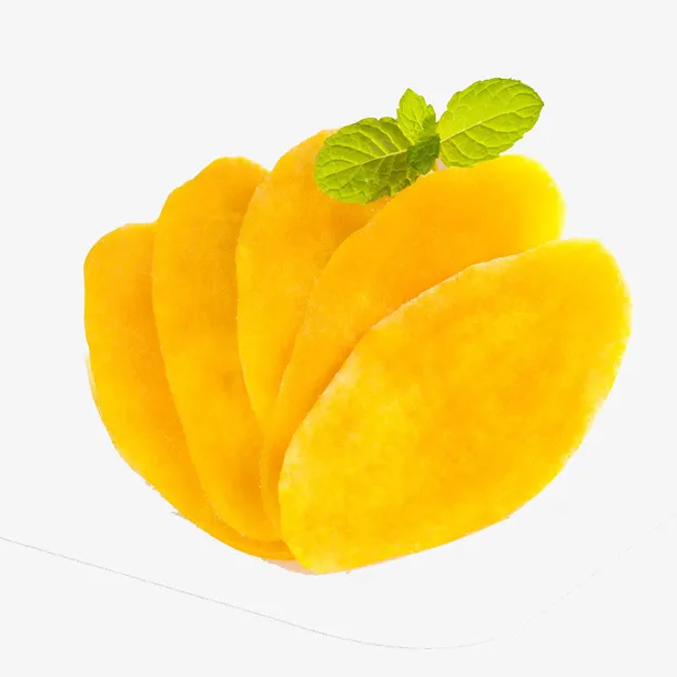美味芒果干片特写免抠