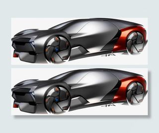 概念车设计免抠