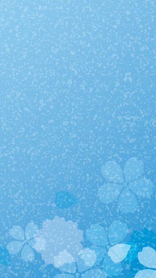 蓝色纹理花朵H5背景素材高清