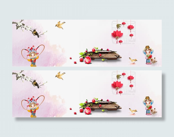 古色古香特色中秋banner