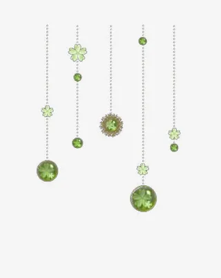 水晶挂件吊坠免抠