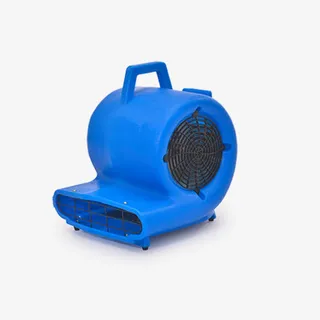 蓝色可移动风机免抠