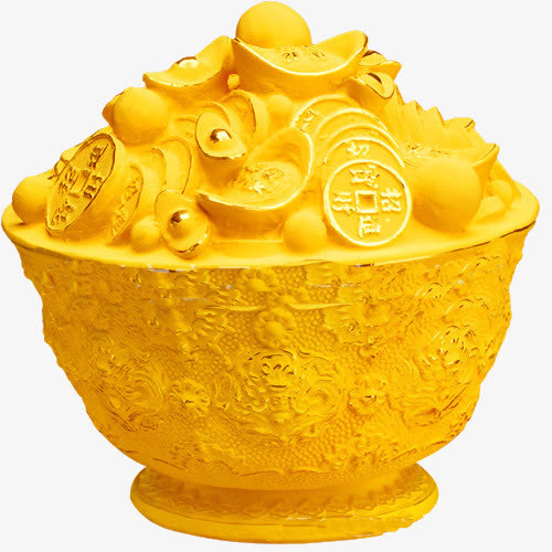 金色的碗免抠