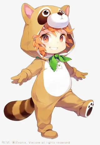 Q版卡通卖萌小萝莉免抠