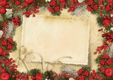 卡片与圣诞装饰物免抠