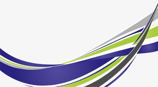 创意线条波浪边元素免抠