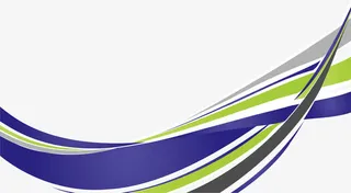 创意线条波浪边元素免抠