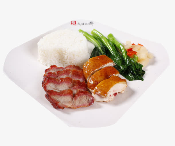 烧鸭叉烧饭免抠