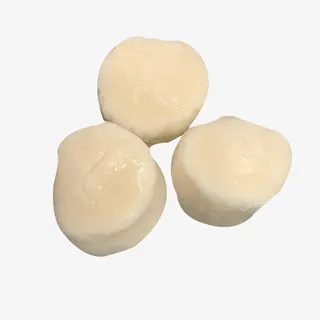 3个超大北海道新鲜帆立贝柱瑶柱免抠