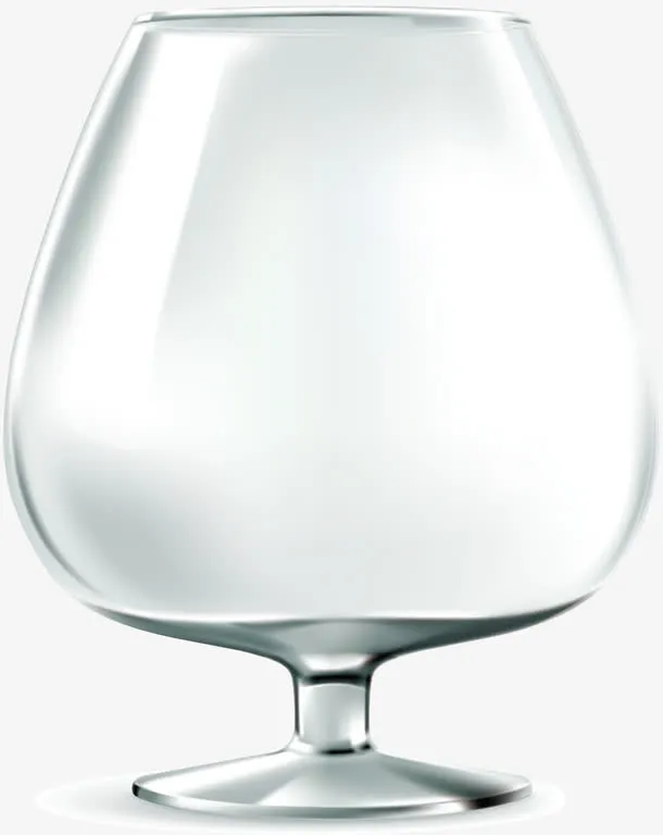 玻璃杯矢量图免抠