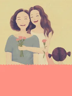 母亲节快乐广告背景高清