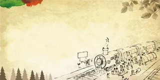 手绘毕业季海报背景图高清