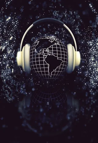 豪华高端的音乐主题背景素材高清