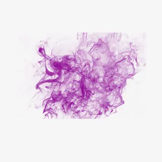 漂浮素材漂浮紫烟免抠