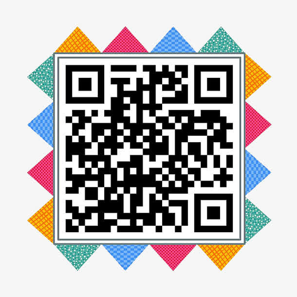 个性二维码标识免抠