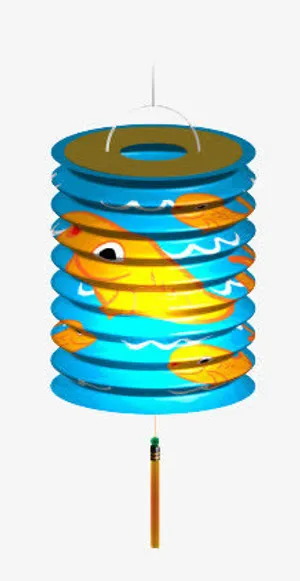 中秋节日灯笼装饰图案免抠