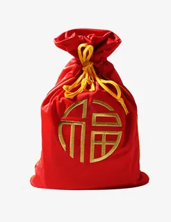 红包福袋子装饰免抠