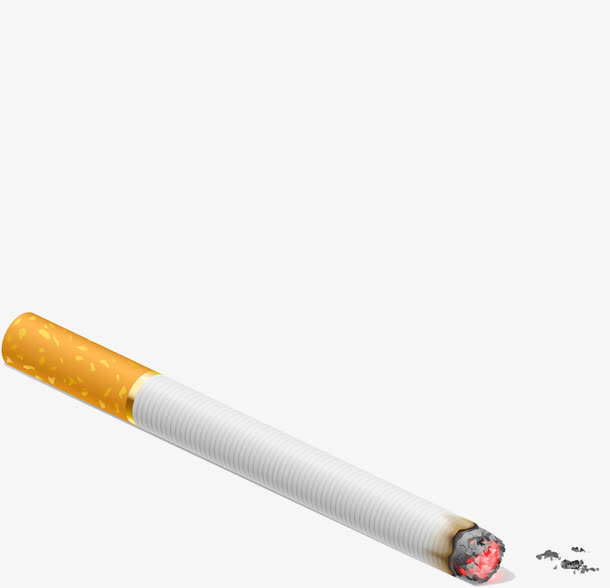 已燃的香烟图片免抠