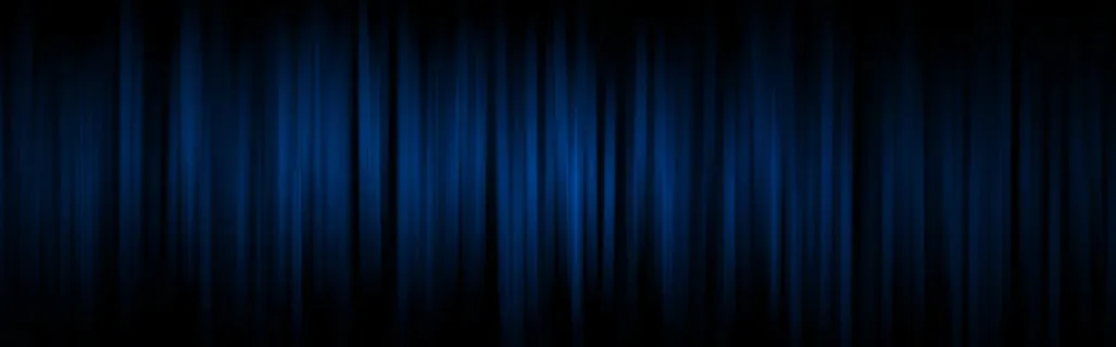 蓝色阴暗森林海报背景