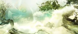 唯美梦幻烟雾合成海报背景高清