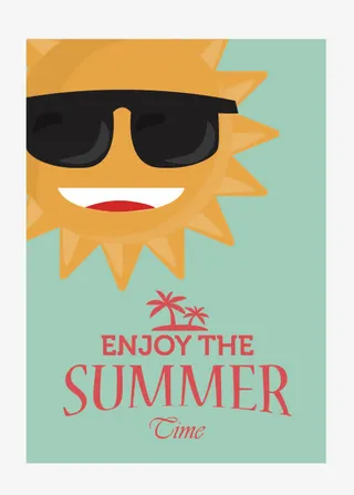 enjoy the summer免抠