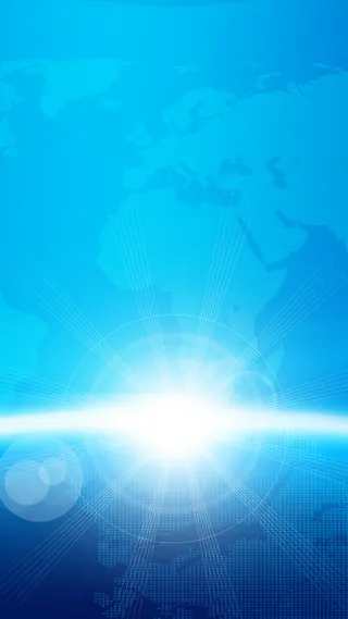 蓝色光影H5背景高清