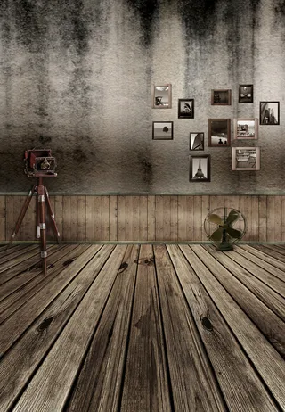 复古照片墙海报背景素材高清