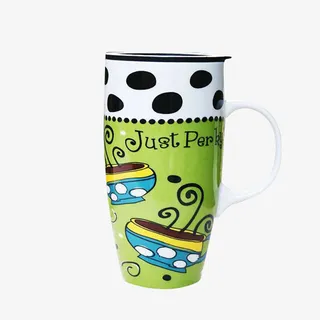 精美手绘创意马克杯免抠