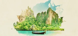 青山绿水背景图高清