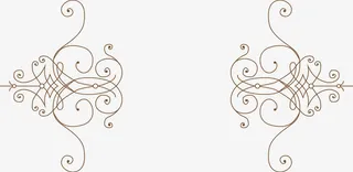 对称纹理边框免抠