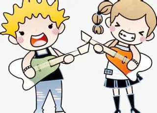 卡通婚庆人物免抠