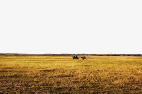 呼伦贝尔大草原免抠