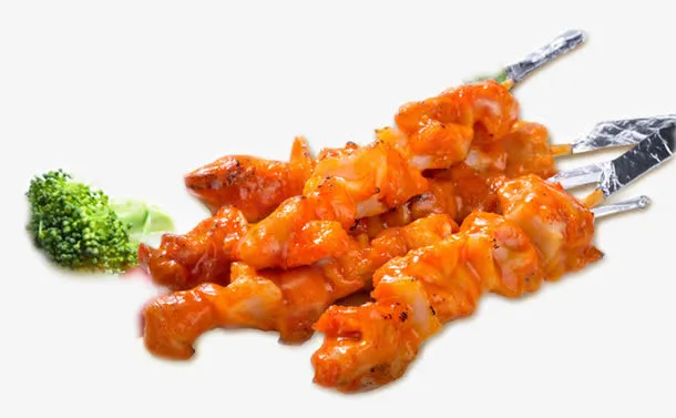 烤串骨肉相连免抠
