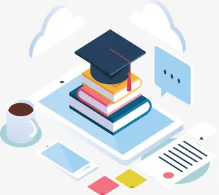互联网在线教育课程免抠