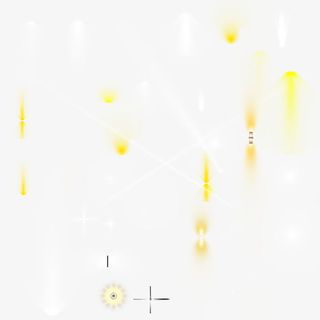 荧光集光束免抠