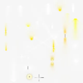 荧光集光束免抠