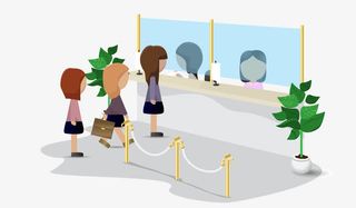 买票的窗口免抠