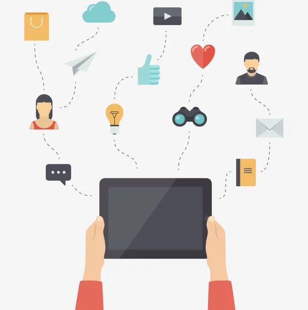 网络社交元素免抠