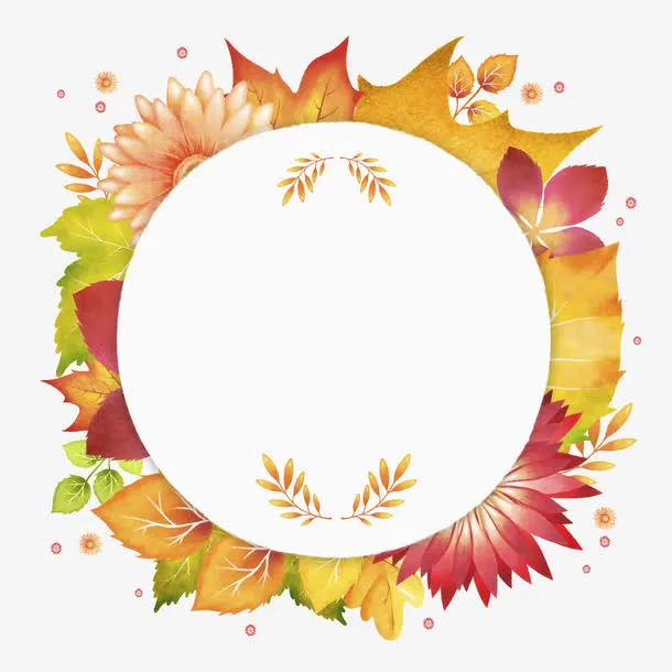 花环插画免抠