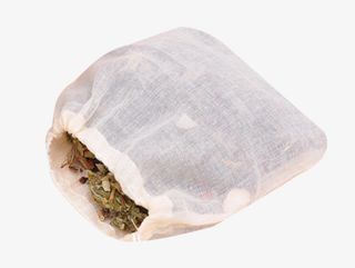 束口纱布调料包素材免抠