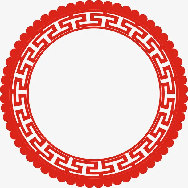 这个元素，红色边框，边框，装饰元素免抠
