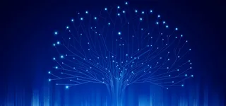 蓝色科技互联网背景图高清商务科技背景