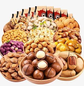 三只松鼠大礼包组合零食免抠